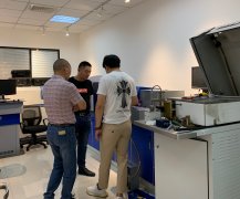 无锡顾客来公司实看仪器期待合作